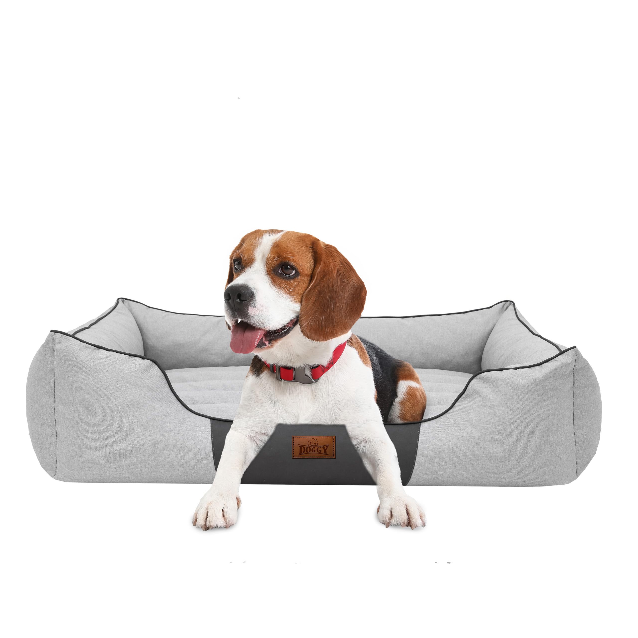 Cuccia per animali domestici, cuscino per cani, lettino, cuscino per cani, letto per cani, letto per cani, letto per animali, materasso XL – 85 x 65 cm, cenere ecologica
