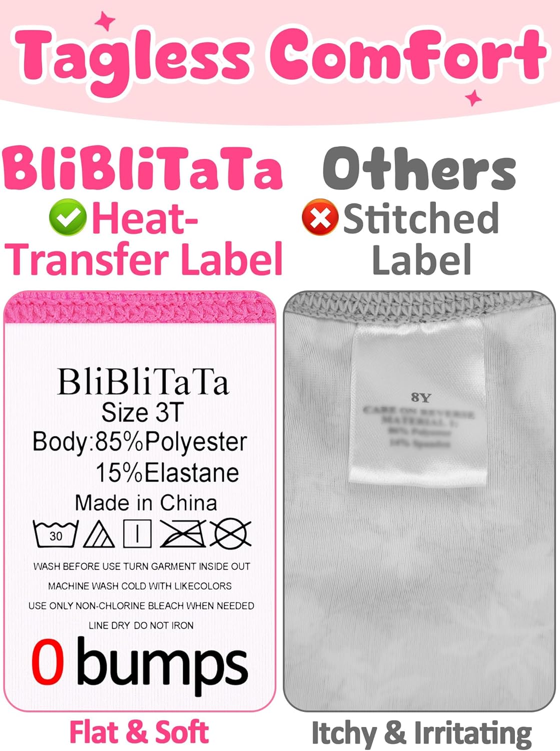 Girls Two Piece Long Sleeve Swimsuit Rash Guard Set, Kids Bathing Suit for Toddler, Size 3 Month to 8 9 10 12 14 - Image 8