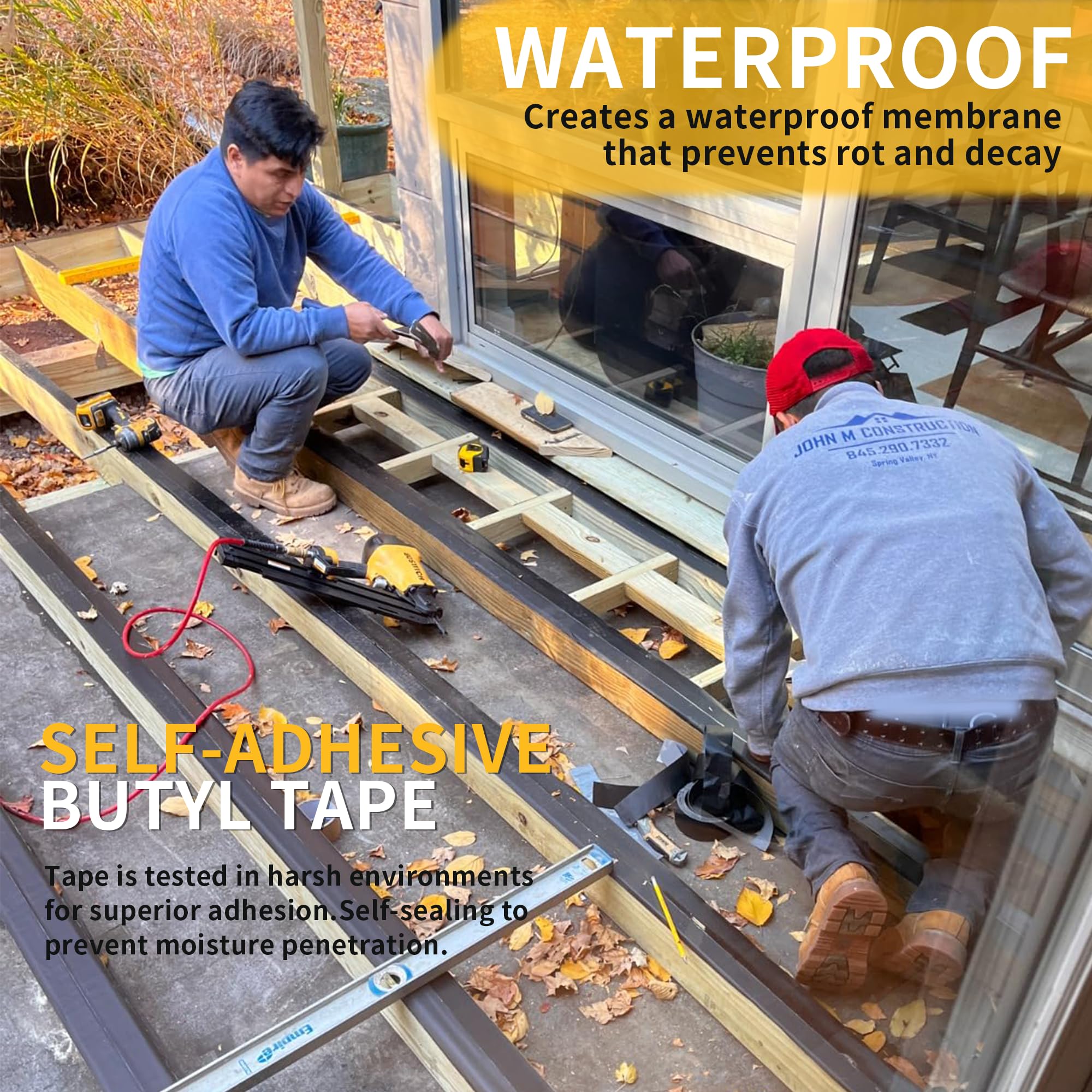 Butyl Joist Tape for Decking, 2