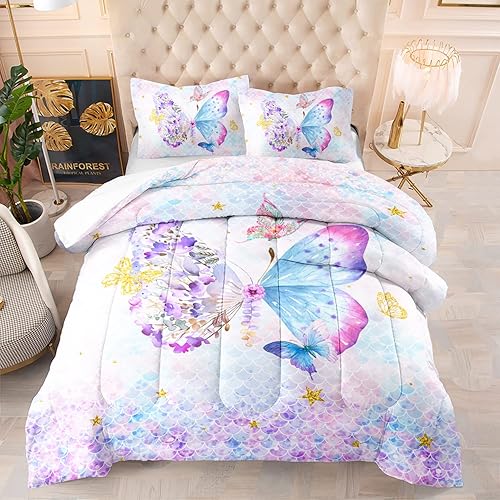 Vista 97 de CVHOUSE Juego de edredón de caballo rosa, tamaño individual, juego de ropa de cama de caballo rosa, juego de edredón suave y transpirable para niños