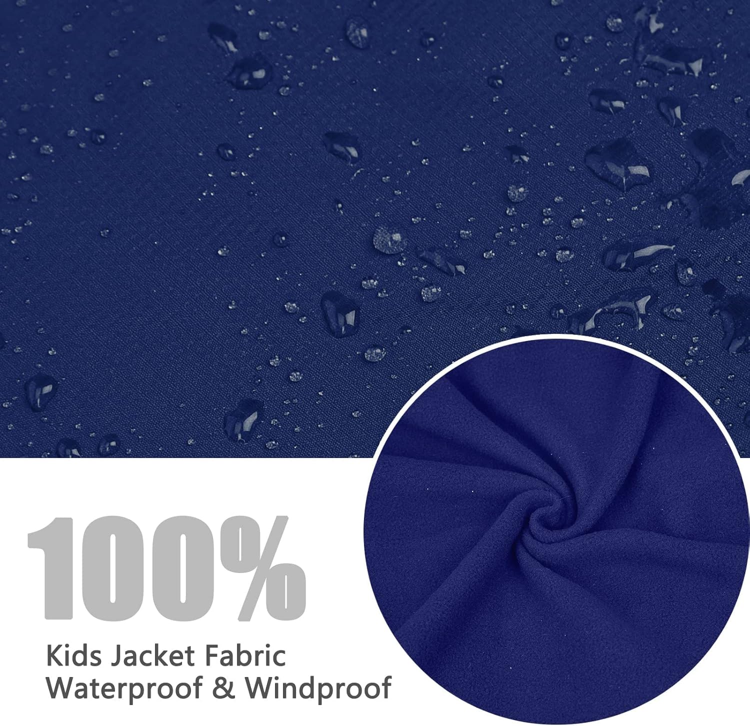 YINGJIELIDE Girl's Waterproof Ski Jacket,Kids Outdoor Snowboarding windproof Jacket,Fleece Lined Hooded,Warm Winter Snow Coat - Image 6