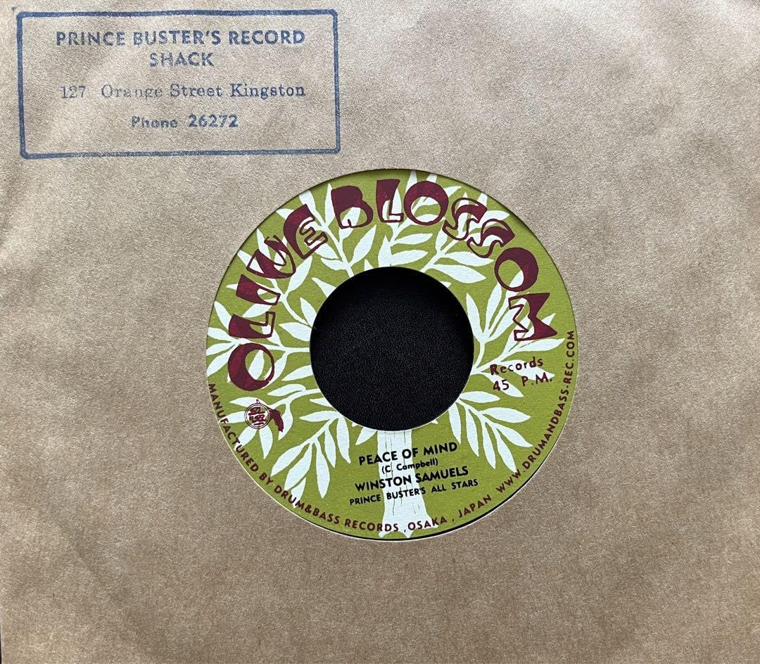 Peace Of Mind / Winston Samuels 再発 Peace Of Mind / Winston Samuels 再発 Peace of Mind - Single