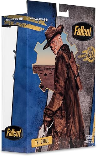 Miniatura 9 de McFarlane Toys - Figura de acción de lujo Fallout The Ghoul de 7 pulgadas