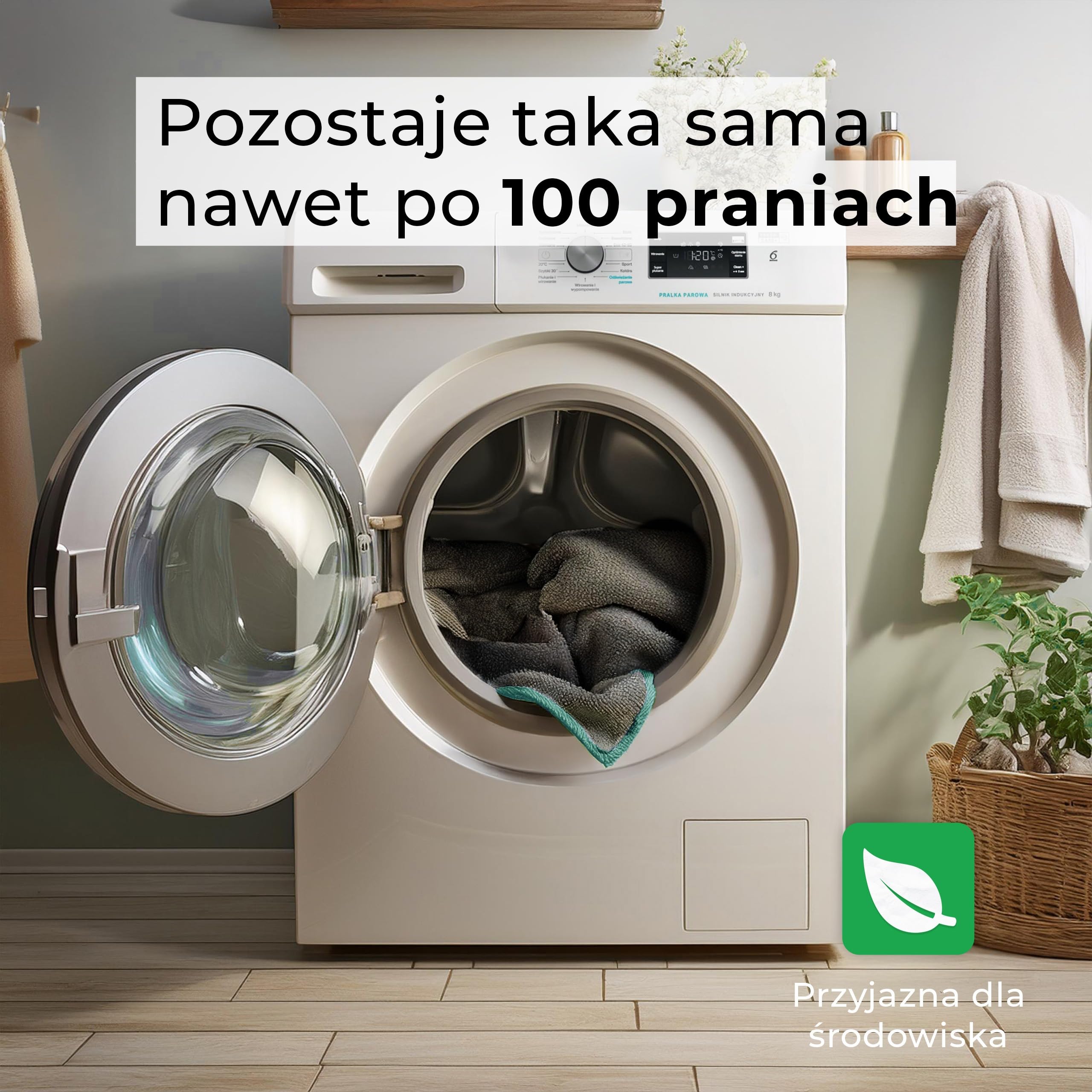 Quest ściereczka z mikrofibry do osuszania auta So Dry 50x60 cm, 24 szt. | Superchłonny ręcznik 650 g/m² do osuszania karoserii, szyb i felg, delikatny dla lakieru, dwustronny, wielorazowy