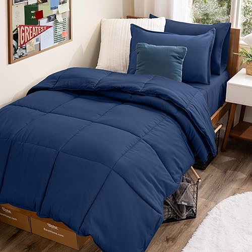 Bare Home Bed-in-A-Bag 5 Piece Comforter & Sheet Set -
