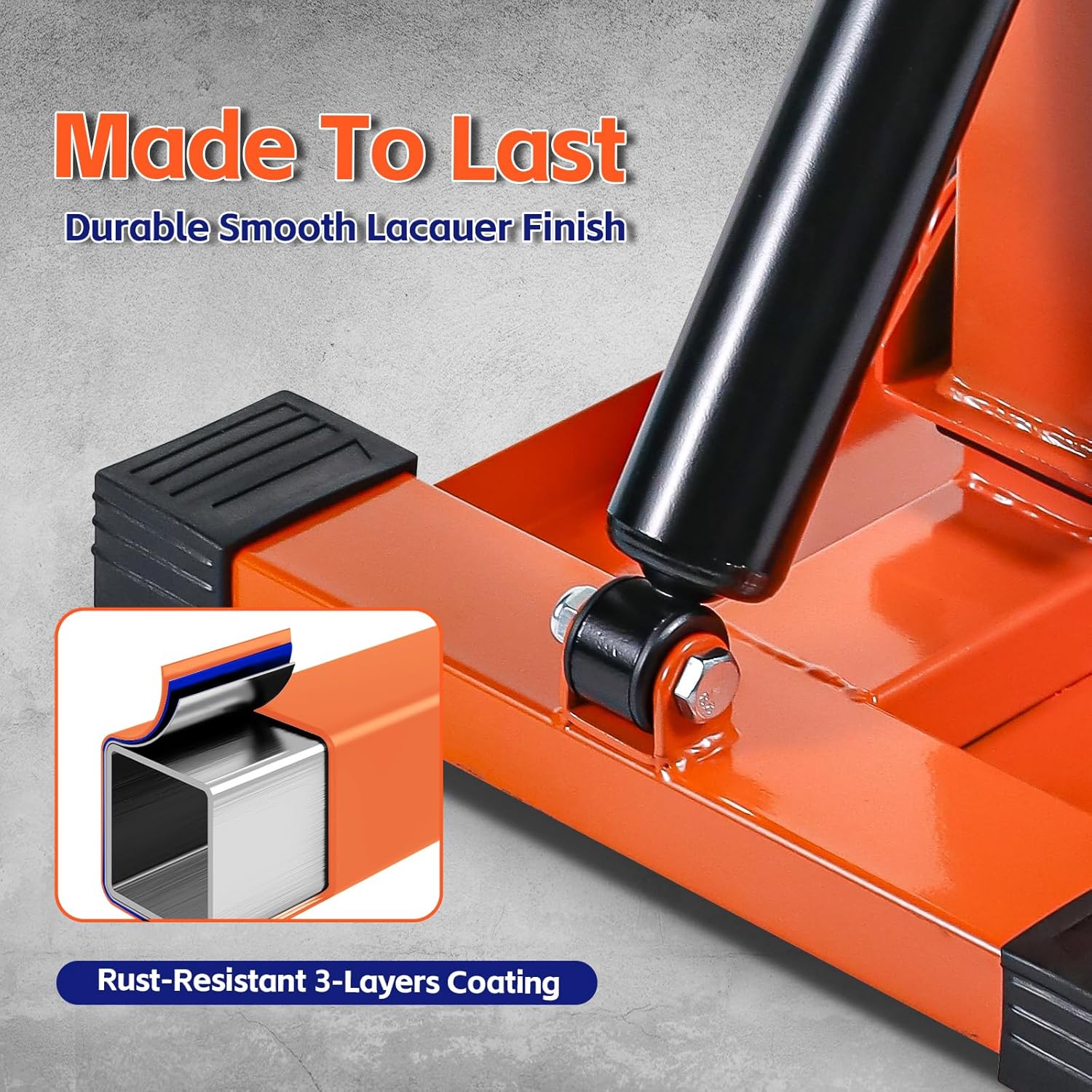 Adjustable Dirt Bike Stand with with Tool Trays 1000LBS Capacity Hydraulic Lift Motorcycle Jack Stand Powersports Stand for Dirtbike, ATV, Motorcycle -Hoist Table for Dirt Pit Bike Repair, Maintenance