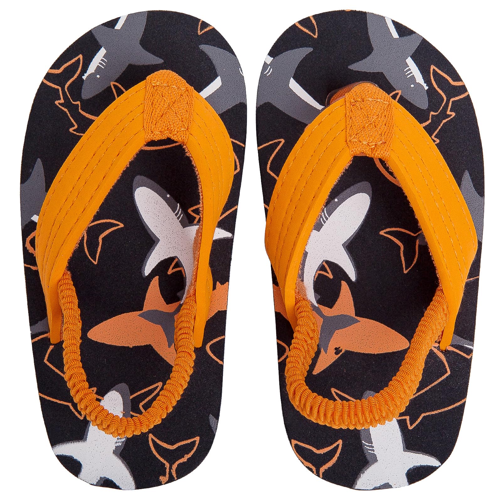 Boys Girls Strap Flip Flops Sandals Cute Cartoon Unicorn Shark Toddler Flip Flop Kids Pool Beach Flat Slide Summer Water Shoes