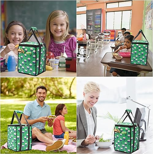 Miniatura 7 de Enfriador de vino aislado Bolsa térmica suave para cenas, fiestas, picnic, playa, trabajo de oficina, compras de comestibles, viajes, gran regalo