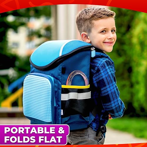 Miniatura 7 de 2 piezas de anillo de flujo giratorio de anillo de juguete de brazo 5.1 pulgadas de color Juguete de flujo de ansiedad cambiante con una