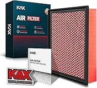 Vista 18 de KAX Filtro de aire de motor premium, GAF025 (CA4309) Reemplazo para Murano, Maxima, Pathfinder, QX60, G35 FX35, Altima, Impreza, filtro con vida