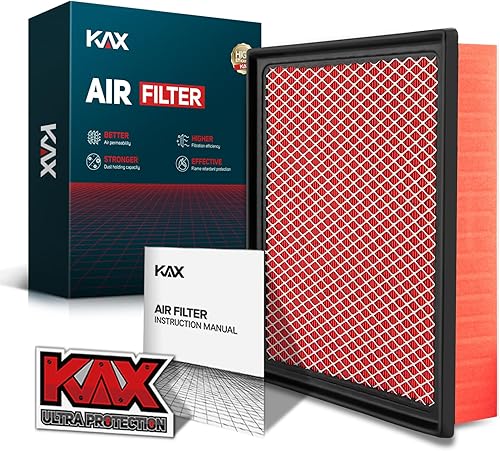 KAX Filtro de aire de motor CA11895 compatible con Toyota Tacoma V6 3.5L 2016-2023, Toyota Tundra 2013-2021 (solo después del 913), Toyota Sequoia
