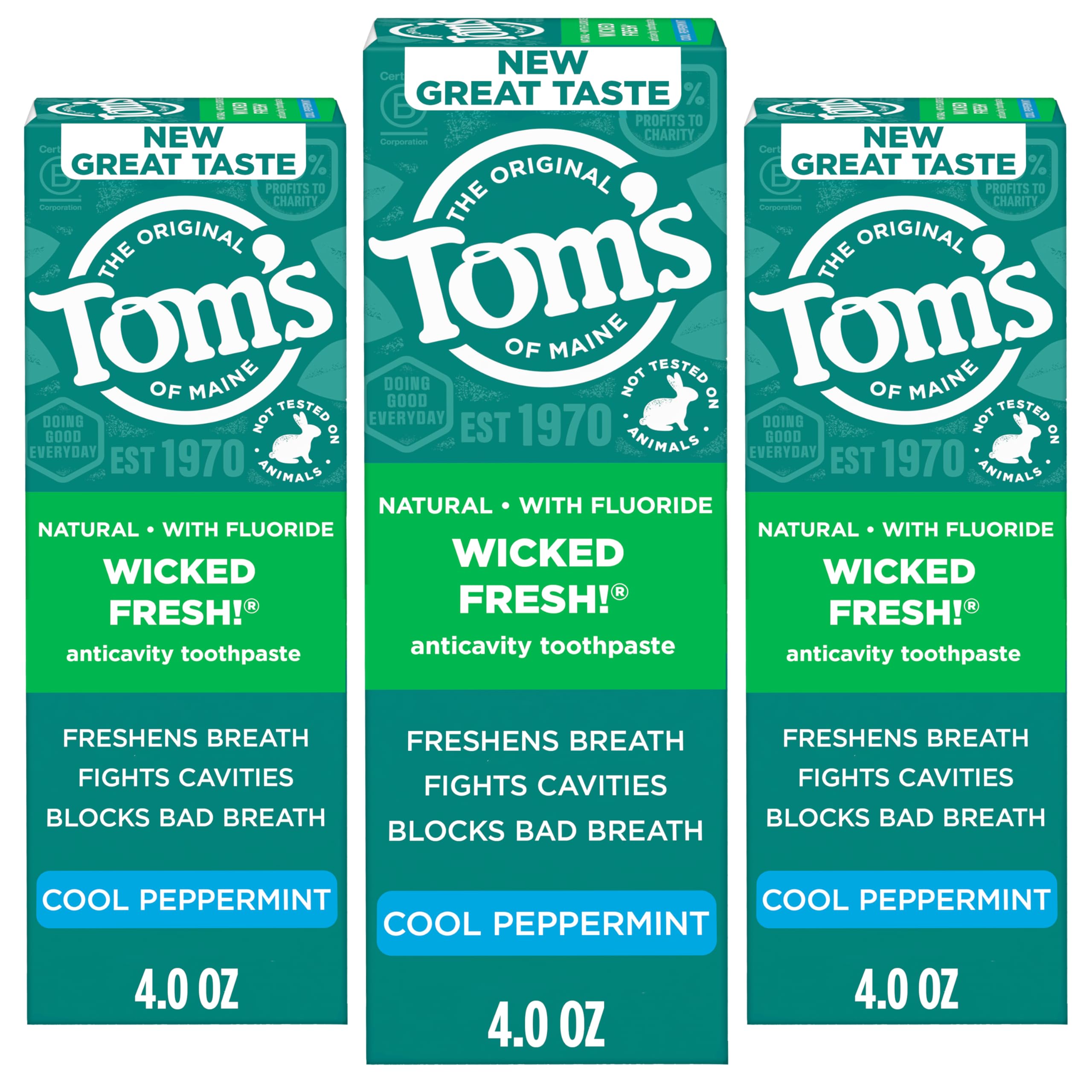 Tom's of Maine Wicked Fresh Fluoride Toothpaste