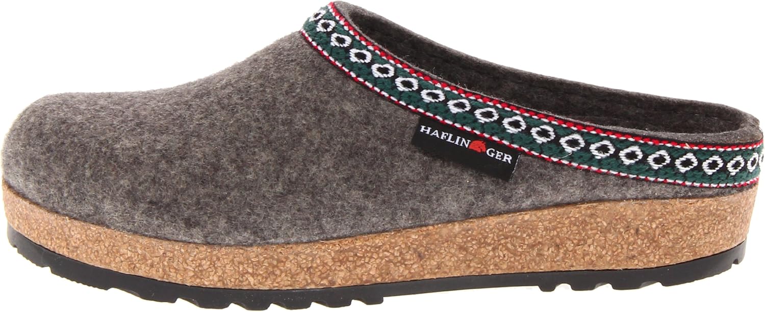 Haflinger Women's GZ14 Clog,Grey,36 EU - Image 7