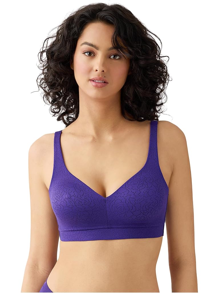 Purple Wacoal Inside Job Wire Free Bra
