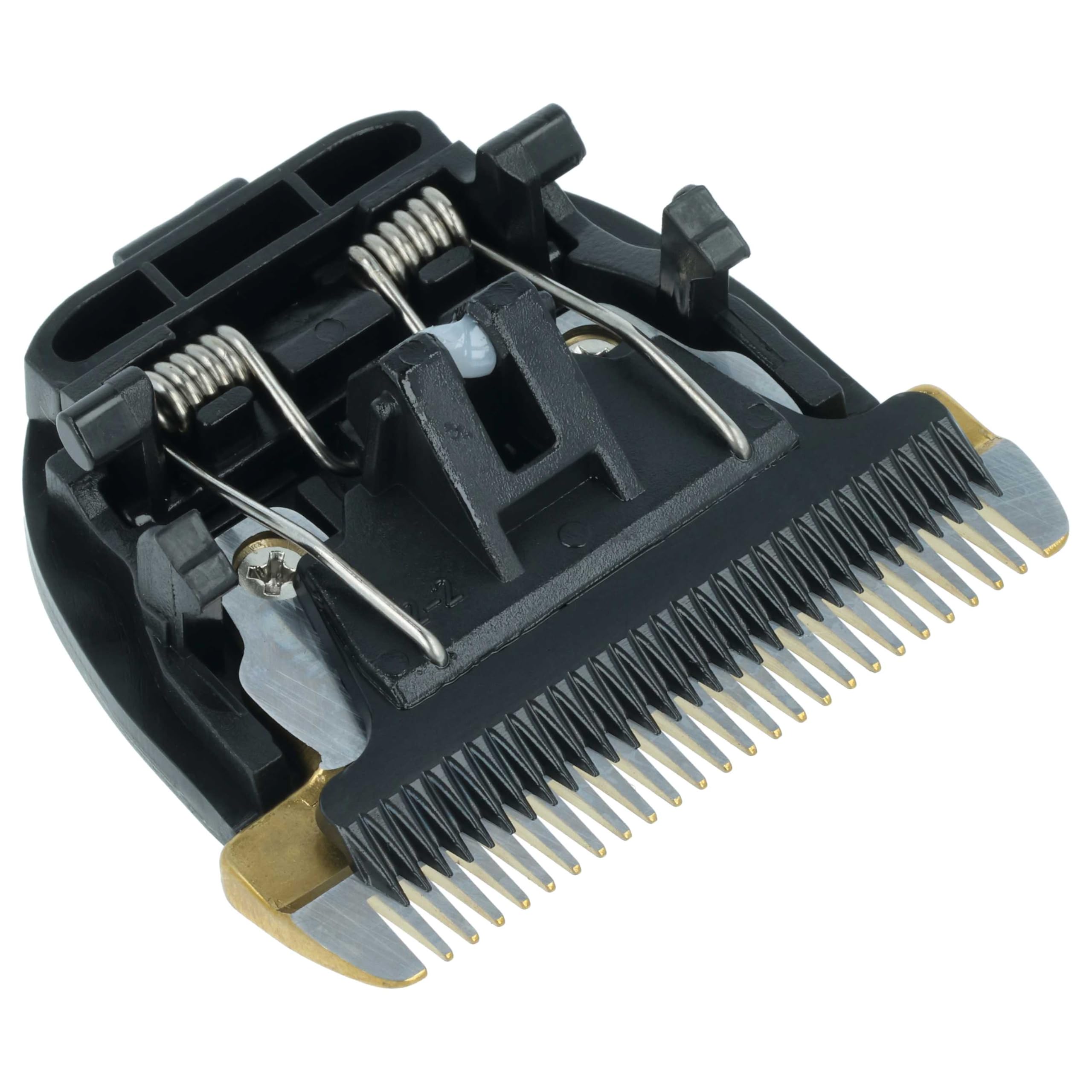 vhbw 2x Scherkopf kompatibel mit Panasonic ER-DGP84 | ER-DGP74, ER-DGP 72, ER-FGP 72, ER-GP80, ER-1611, ER-DGP82 Rasierer Schwarz