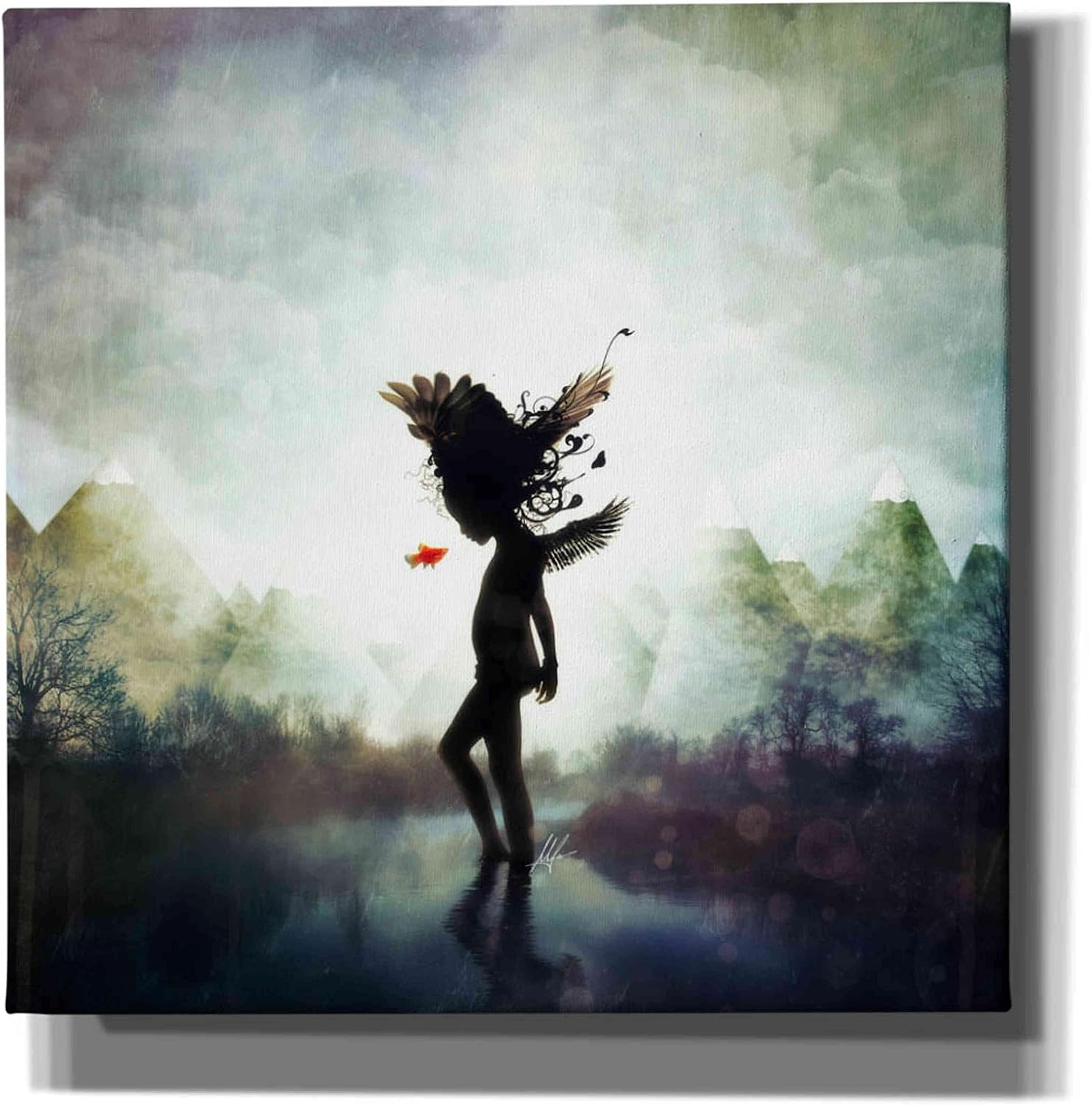 Cortesi Home 'Discovery' by Mario Sanchez Nevado, Canvas Wall Art, 12"x12"