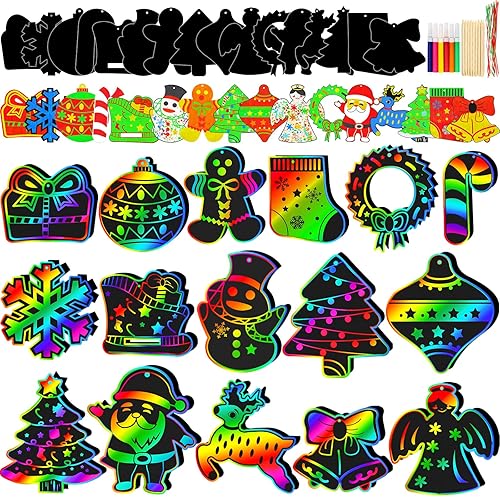 Natonhi 96pcs Christmas Crafts for Kids, Christmas Party Favors Magic