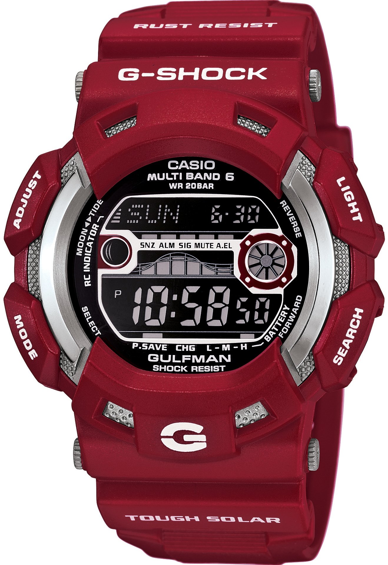 Casio G Shock Men In Rescue Red Gulfman Gw 9110rd | Desertcart Angola