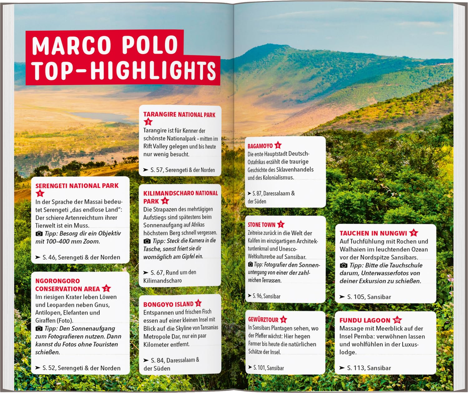 MARCO POLO Reiseführer Tansania, Sansibar: Reisen mit Insider-Tipps. Inklusive kostenloser Touren-App