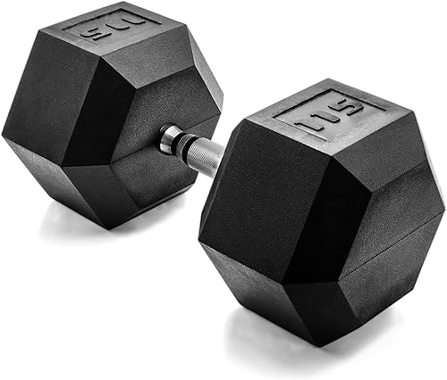 Miniatura 49 de CAP Barbell Coated Hex Dumbbell Weight - Single | 10-120 lbs | Multiple Options