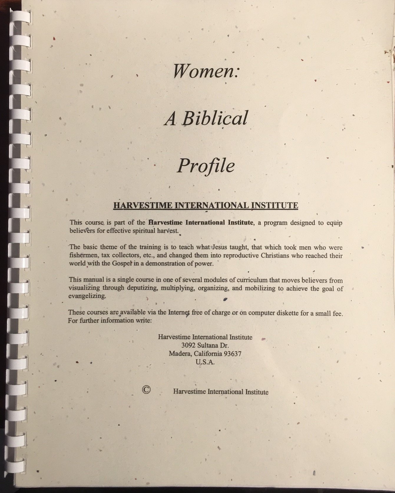 Buy Women: A Biblical Profile — BookShops.in