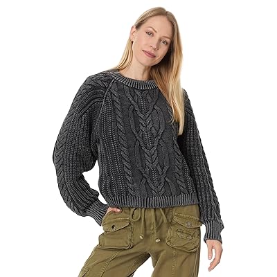 Free People Frankie Cable Sweater Women