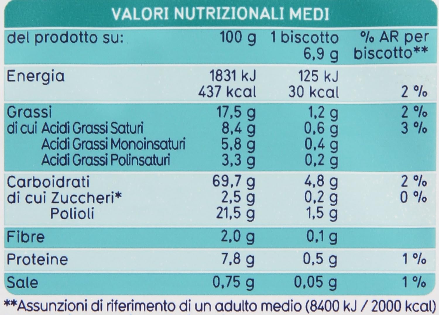 Galbusera "BuoniCosì" Classic Biscuits 330g
