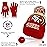 Ultra Game NFL Official Adults Unisex Super Soft Winter Beanie Knit Hat with Extra Warm Touch Screen Gloves, San Francisco 49ers, Team Color 2, 1SIZE