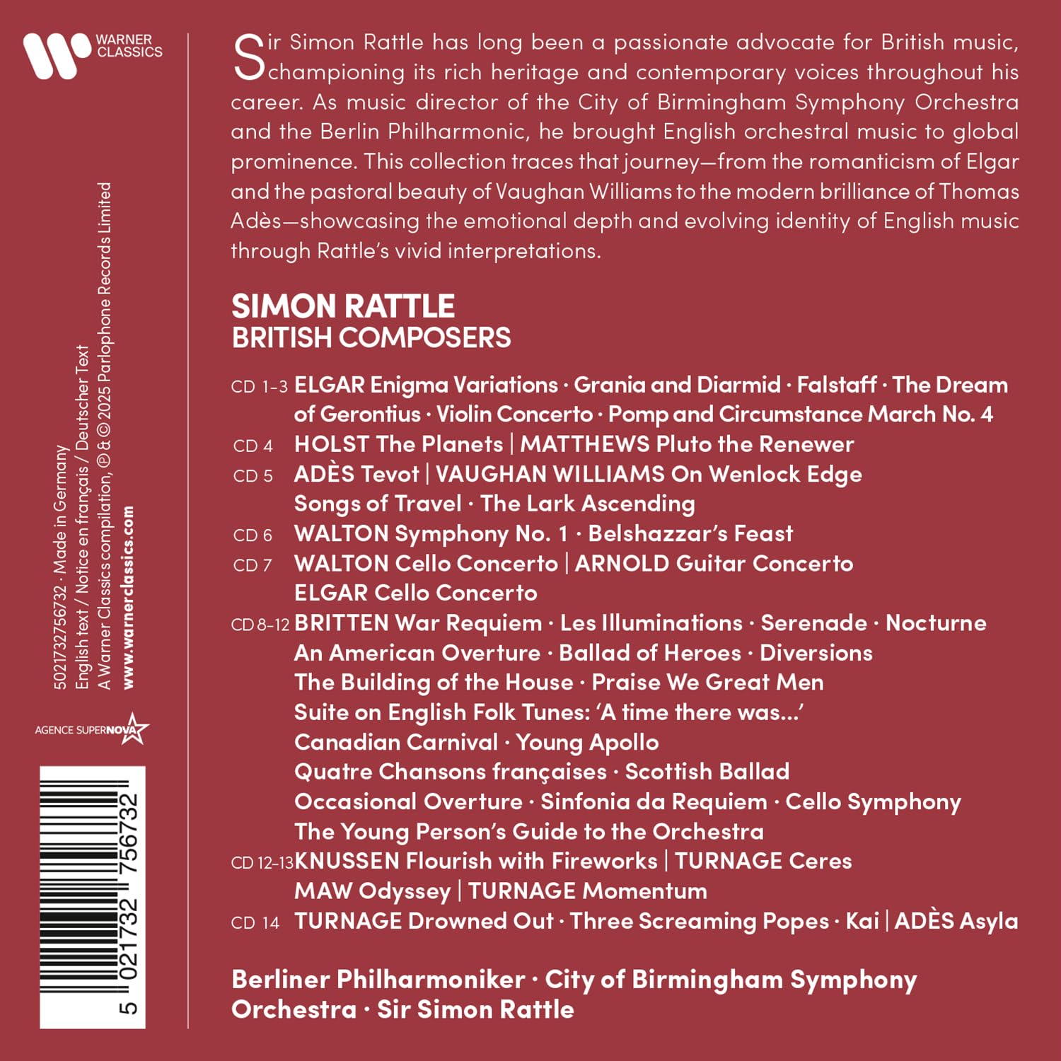 Simon Rattle - British Composers