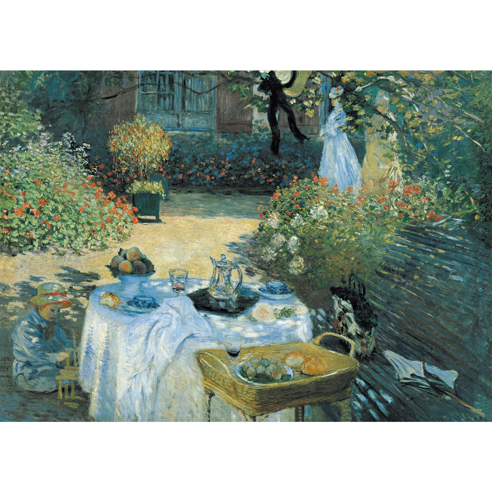 MISITU Puzzle 1000 Teile für Erwachsene Claude Monet Puzzle