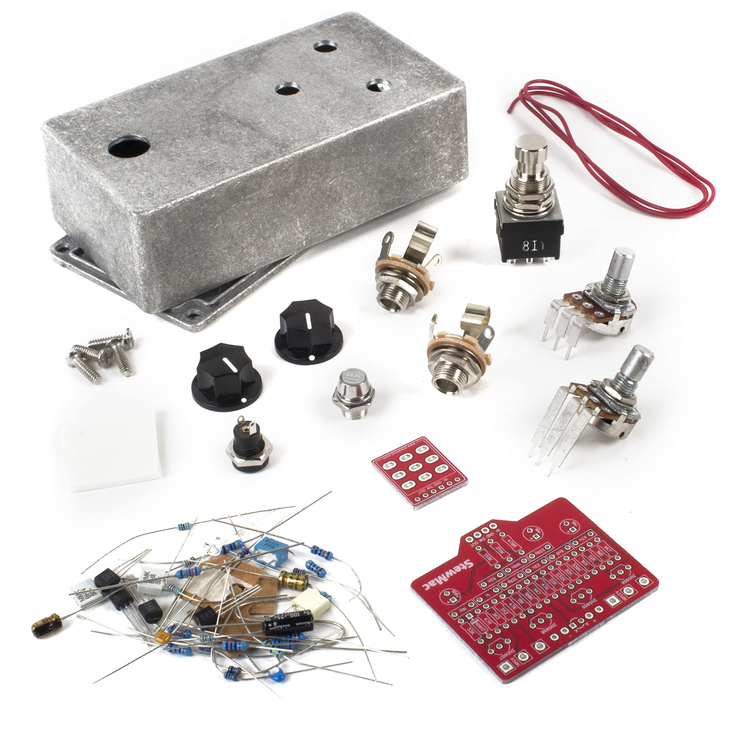 StewMac EC Expander Pedal Kit, With Bare Enclosure (2352) : Musical Instruments