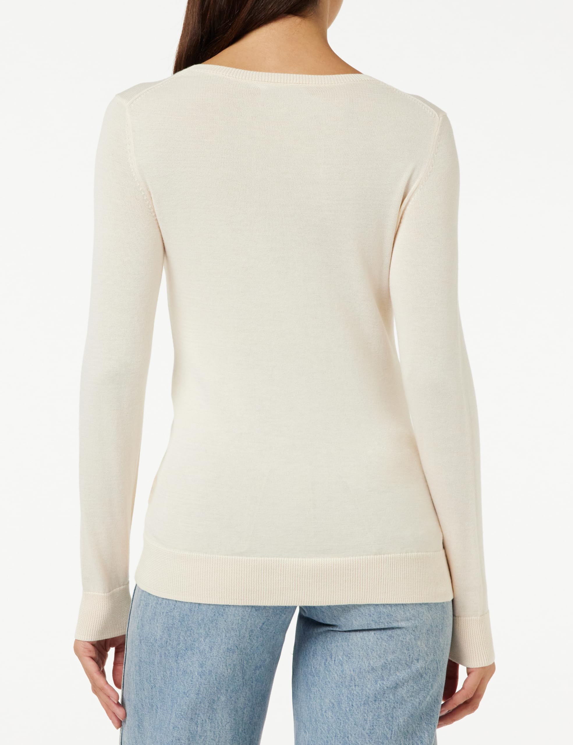 Amazon Essentials Maglione Girocollo Leggero A Maniche Lunghe (Taglie Forti Disponibili) Donna