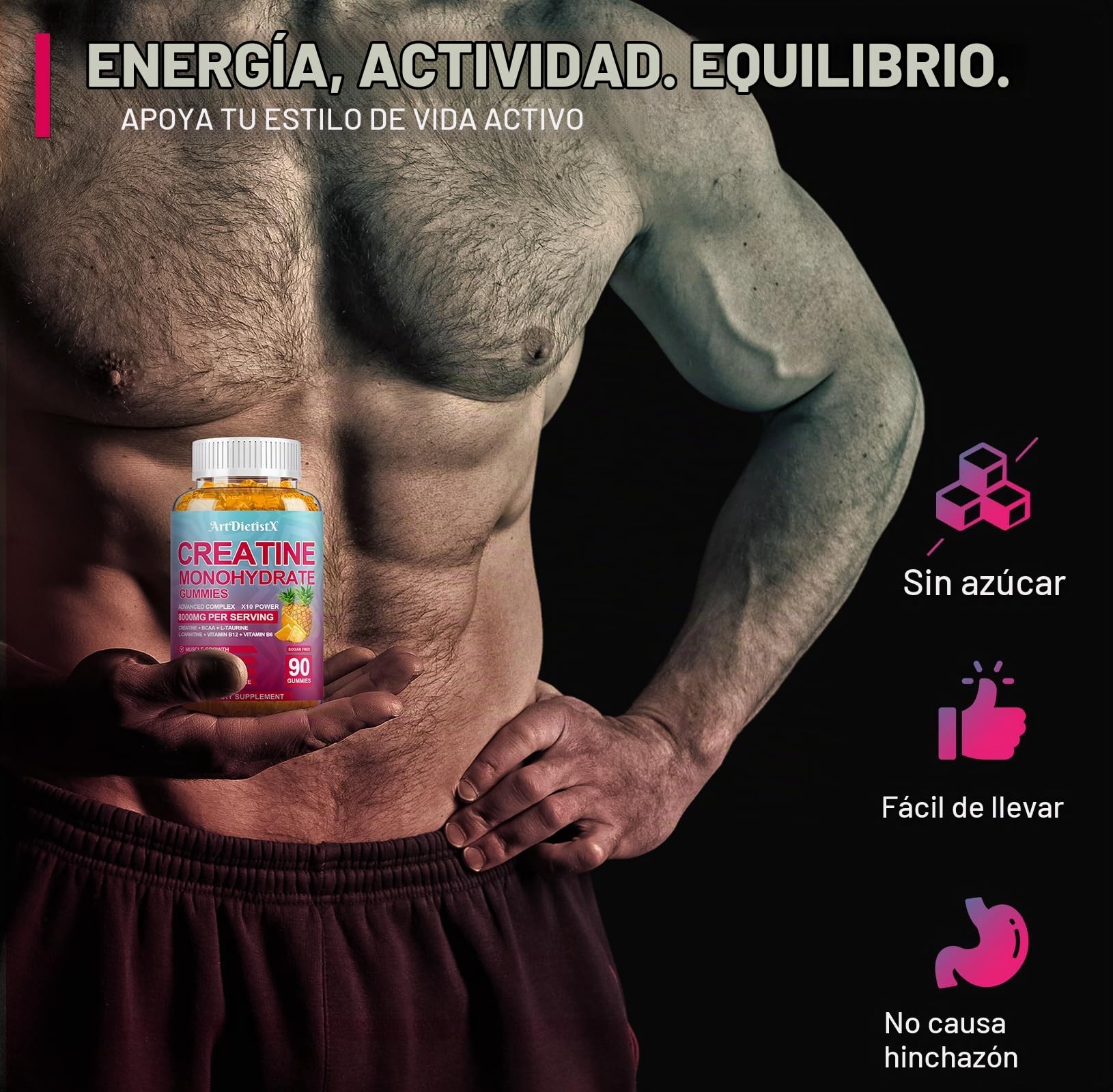 l carnitina con creatina Gomitas de monohidrato de de 8000 mg BCAA, L- carnitina, taurina y vitamina B12 Buy IGF-1 LR3 UK
