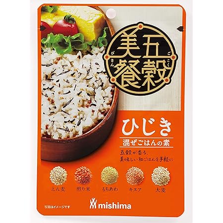 Amazon Co Jp 三島食品 五穀美餐 ひじき ２４ｇ ドラッグストア