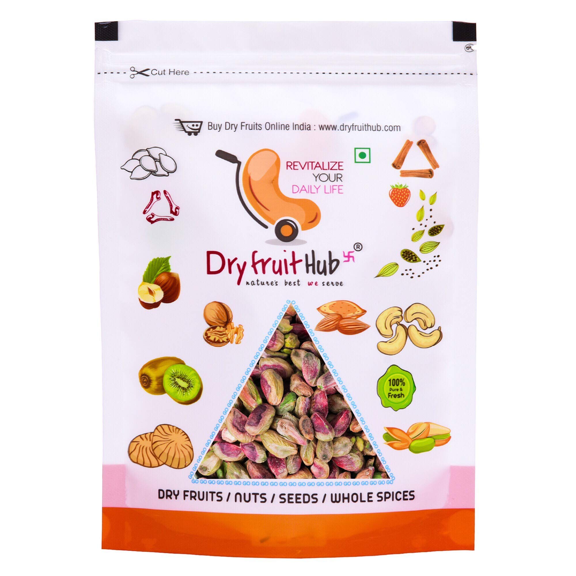 Dry Fruit Hub Raw Pista 500gm Without Shell, Pista Dry fruit,Pistachio Kernals Without shell Grade -1 | All Natural | No Preservatives | (B09J3JWLHJ) Amazon Price History, Amazon Price Tracker
