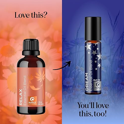 Miniatura 222 de Mezcla de aceites esenciales para dormir para difusor, aceite esencial de ensueño para difusores de aromaterapia y bienestar con Ylang-Ylang Clary