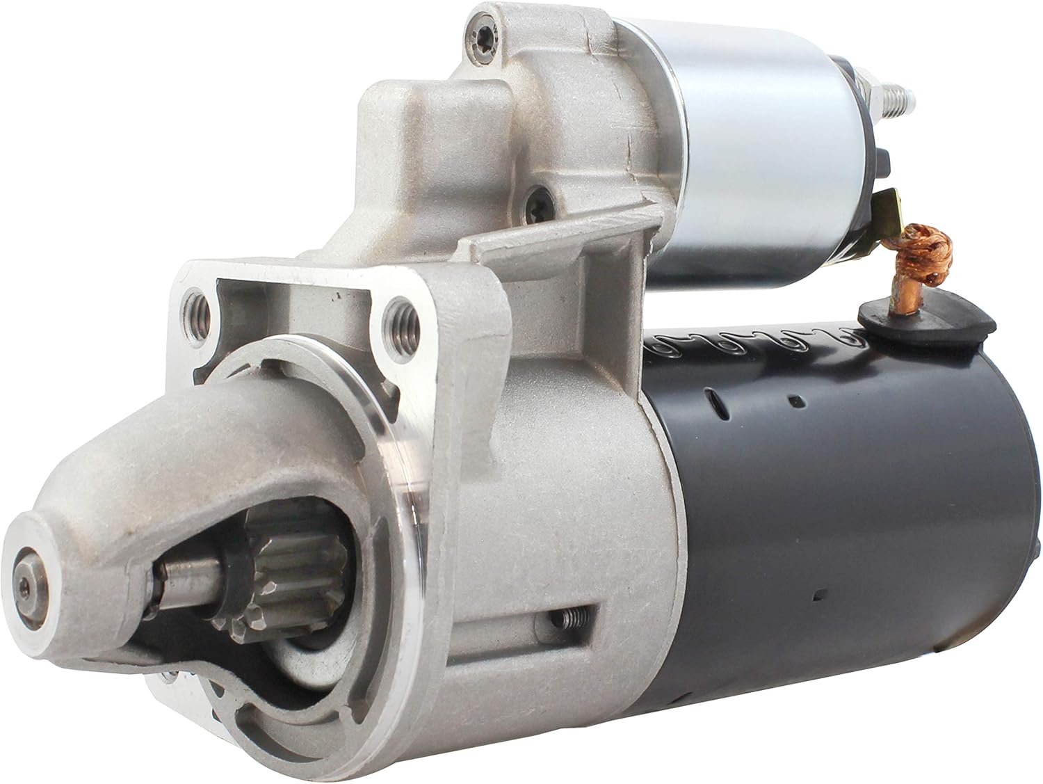 Gladiator 12V 800W Metal Automotive Starter Motor for Ford Fiesta 1.6L 78-80, Gehl Skid Steer SL3510/3515/3725/4510/4515/4525, Melroe Spra Coupe 210, Toro Mower 345, Ford 45HP