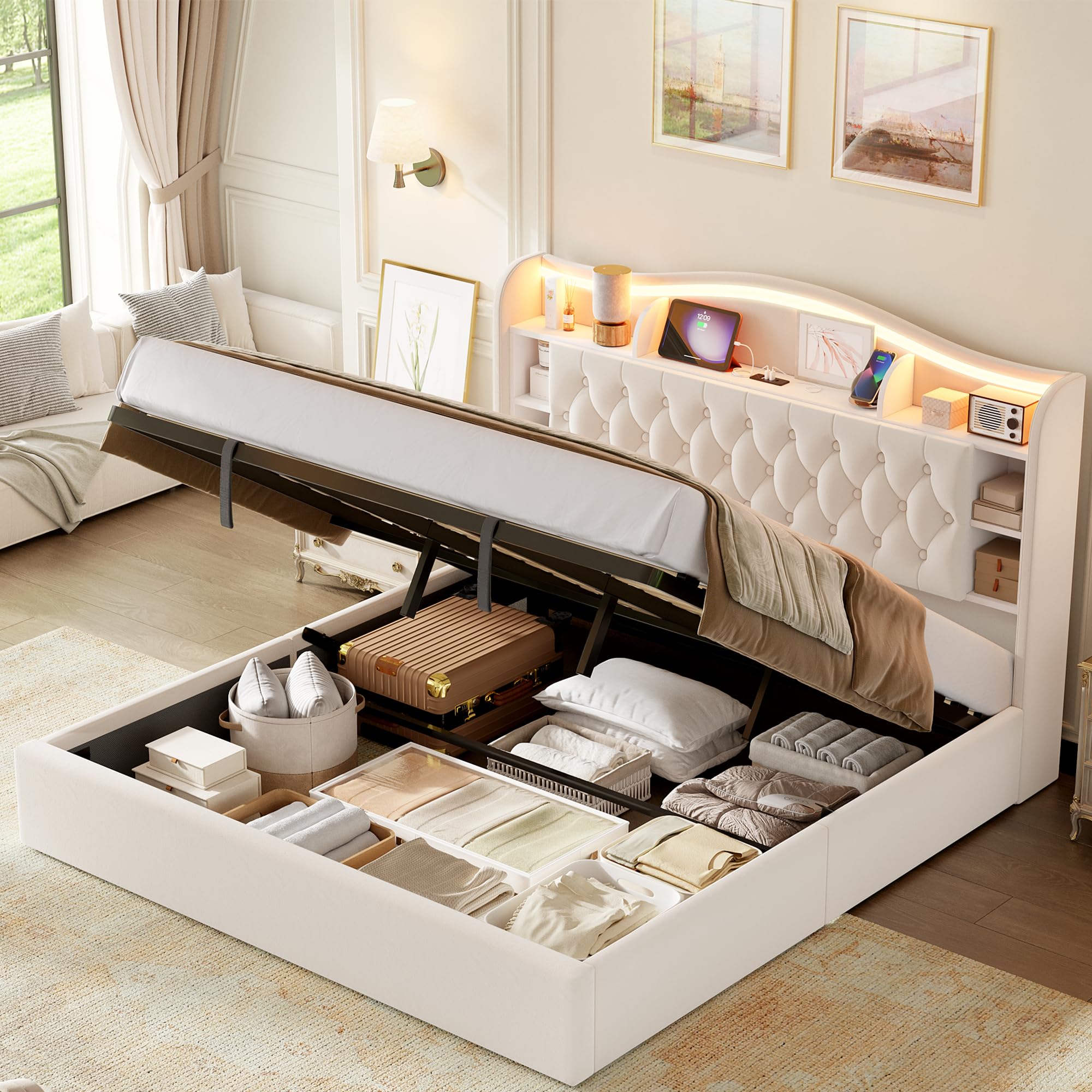 Keyluv King Size Bed Frame
