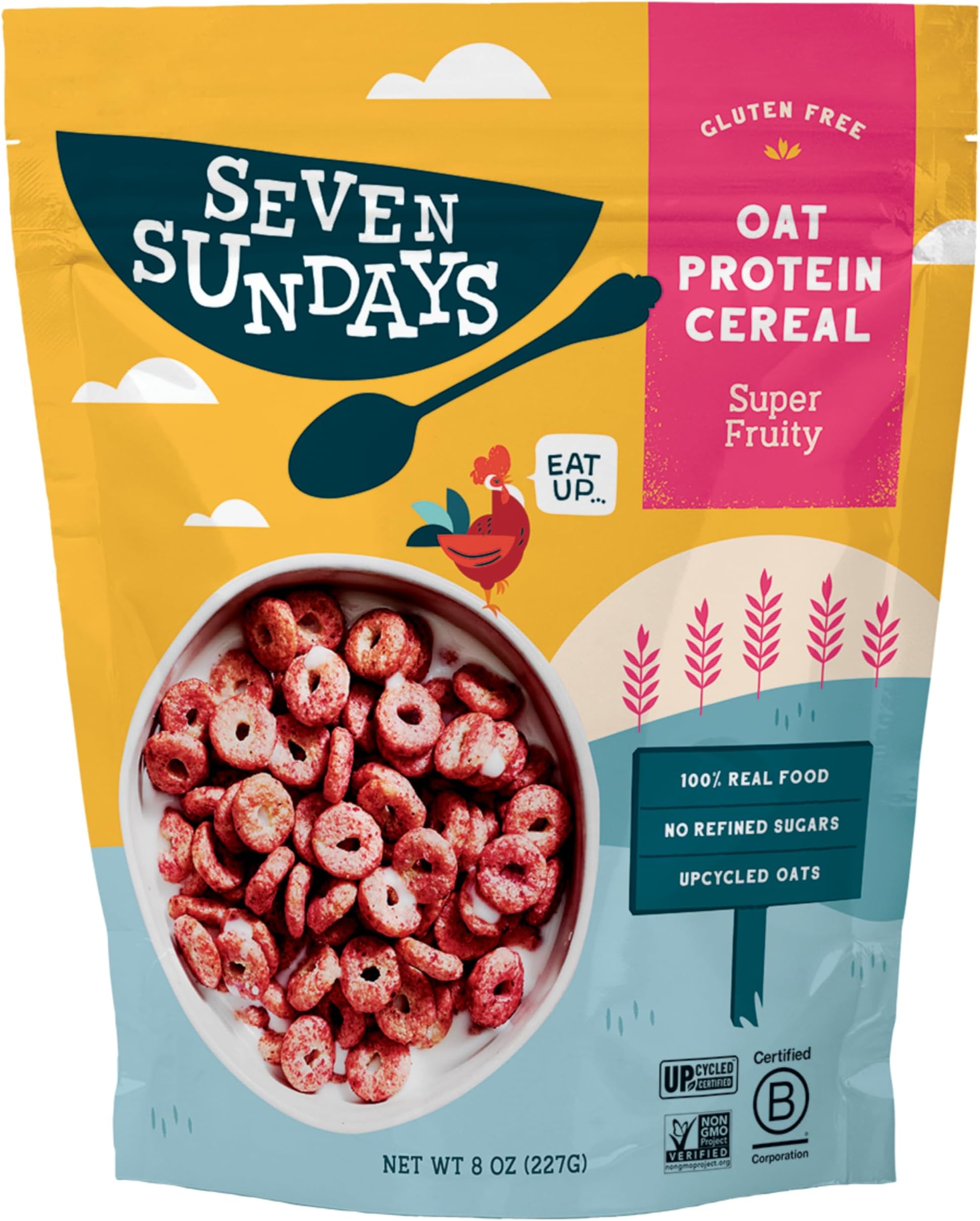 Cereal Oat Super Fruity 8 OZ