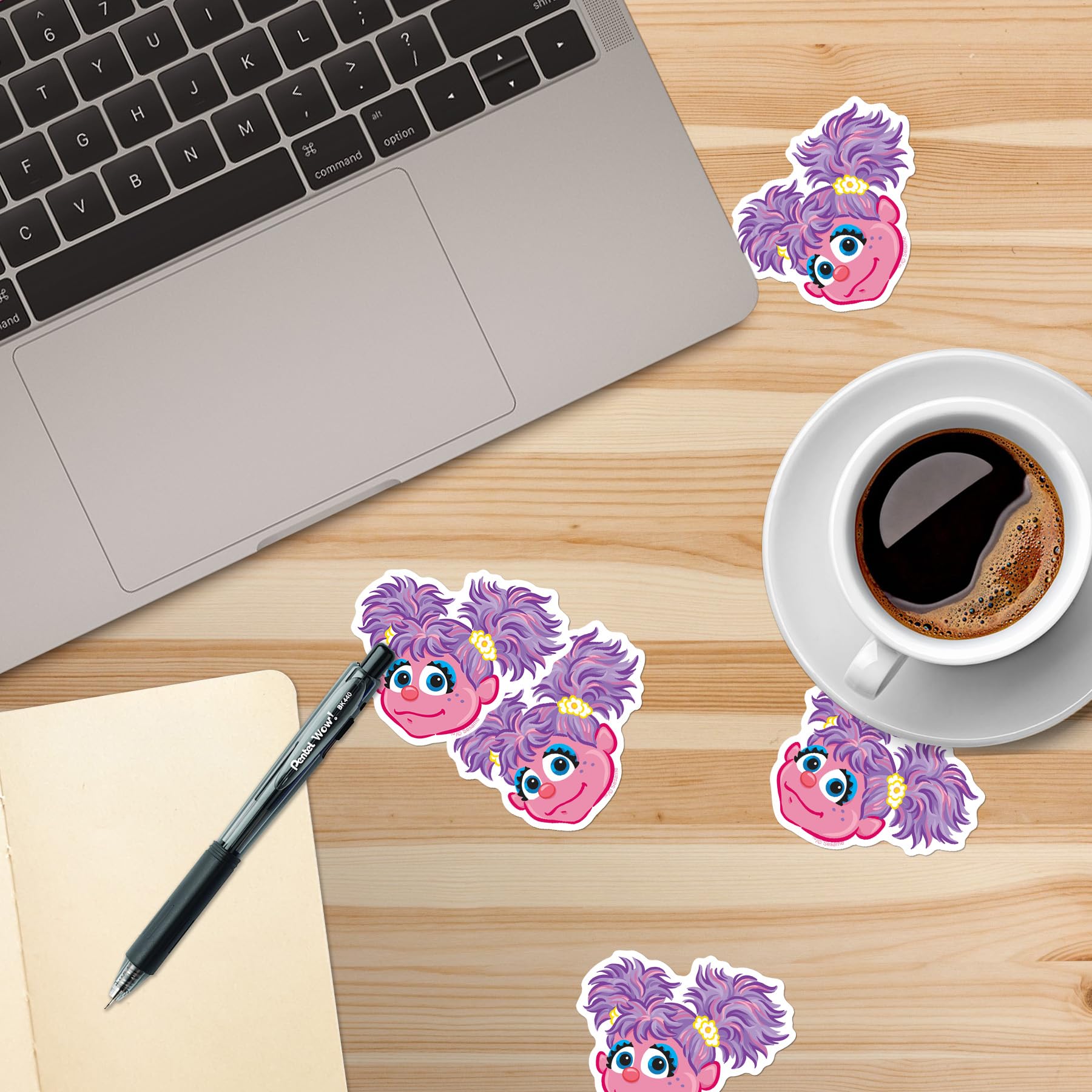 Amazon.com: Sesame Street Abby Cadabby Face Stacked 50ct Vinyl Sticker Pack   Large Waterproof Die-Cut Stickers for Laptop, Water Bottle, Scrapbooking,  Tablet  Abby Face Variety Set : Electronics
