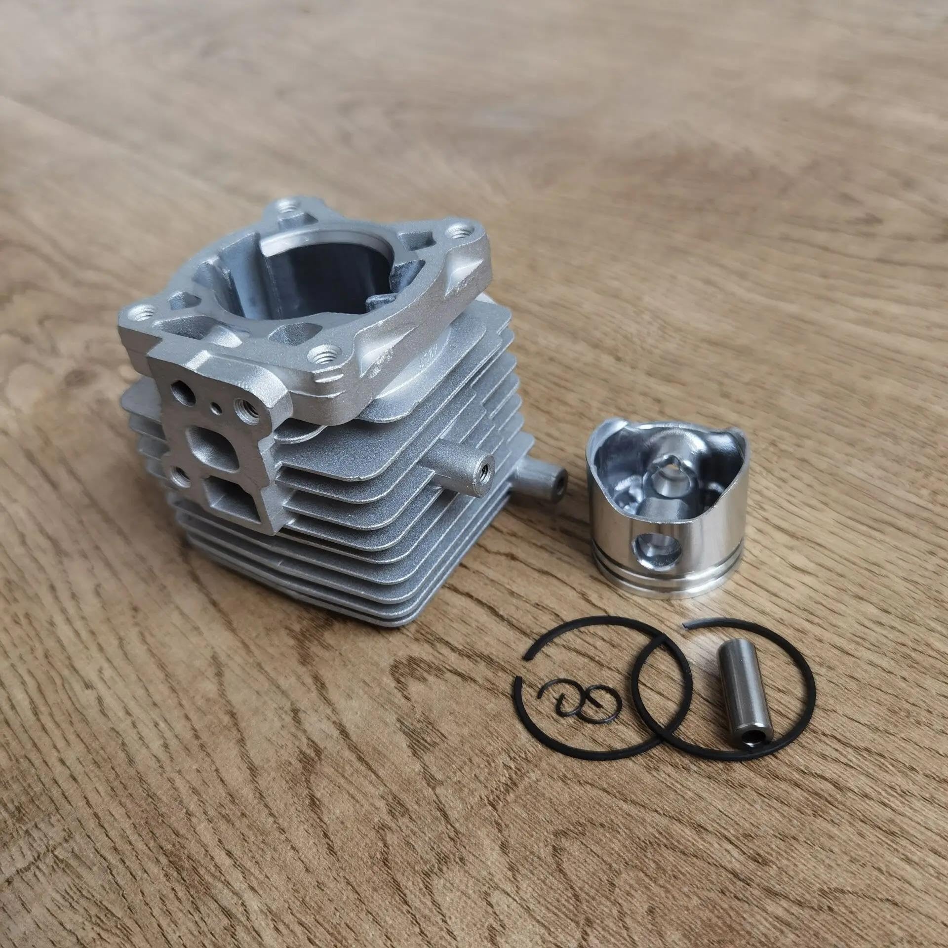 Kit de pistón Cilindro para Stihl HS81 HS86 Recubierto Cromo 34MM