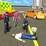 City Ambulance Games: 911 Emergency Rescue Simulator - Ambulance Driver 3D Game