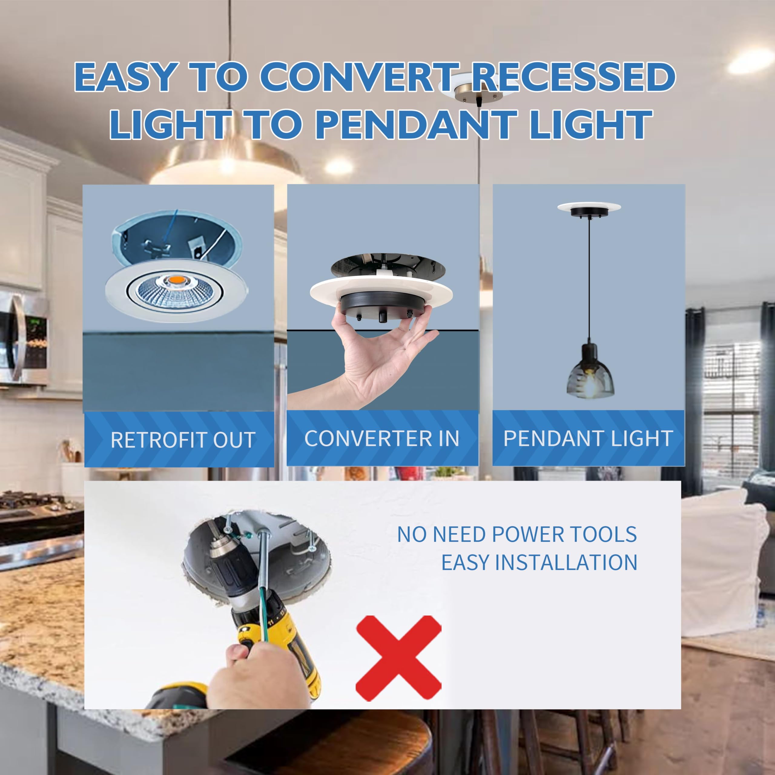 How to Replace a Can Light With a Pendant Light: Easy DIY Guide