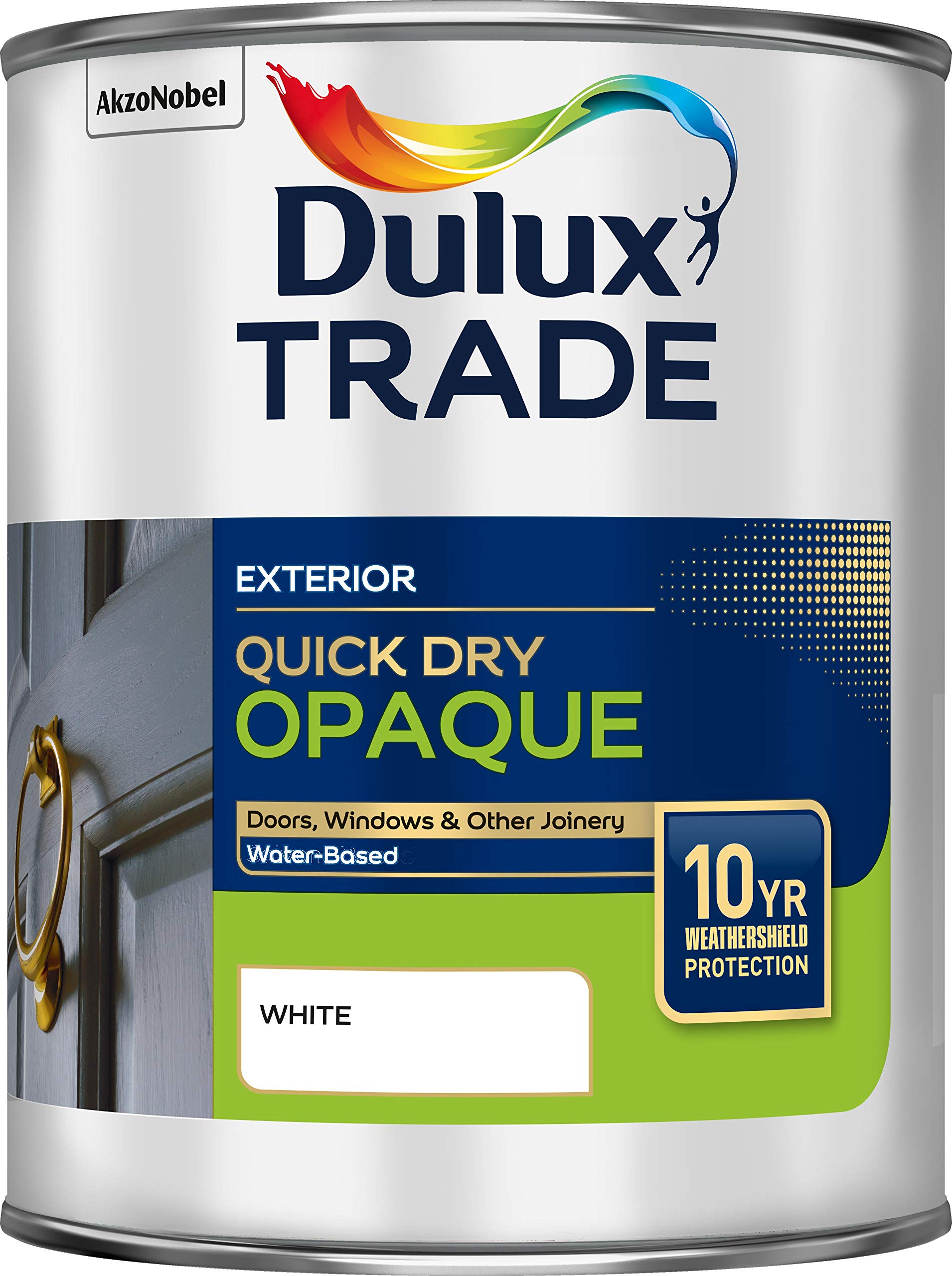 B&Q -  Quick Drying Opaque White 1L