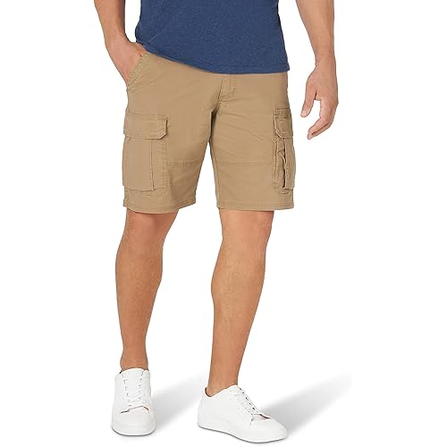 Wrangler Authentics Men's Classic Cargo Stretch Short (Acacia)
