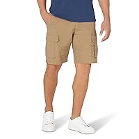 Wrangler Authentics Pantaloncini Cargo Elasticizzati da Uomo Grandi e Alti Classici