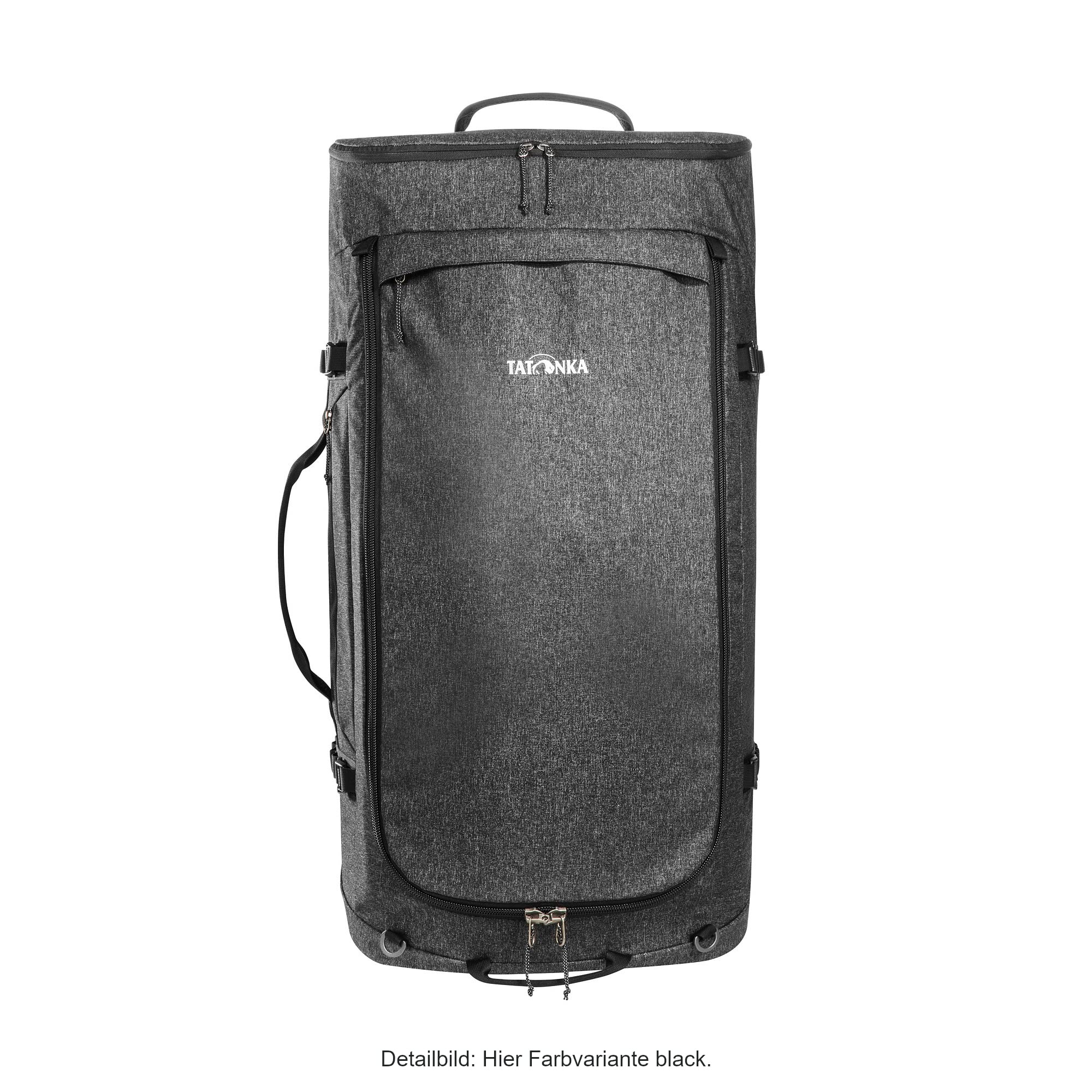 Tatonka Wózek Duffle Roller 140 l – składana torba podróżna z kółkami i funkcją plecaka – możliwość schowania we własnej kieszeni w pokrywie – pojemność 140 litrów
