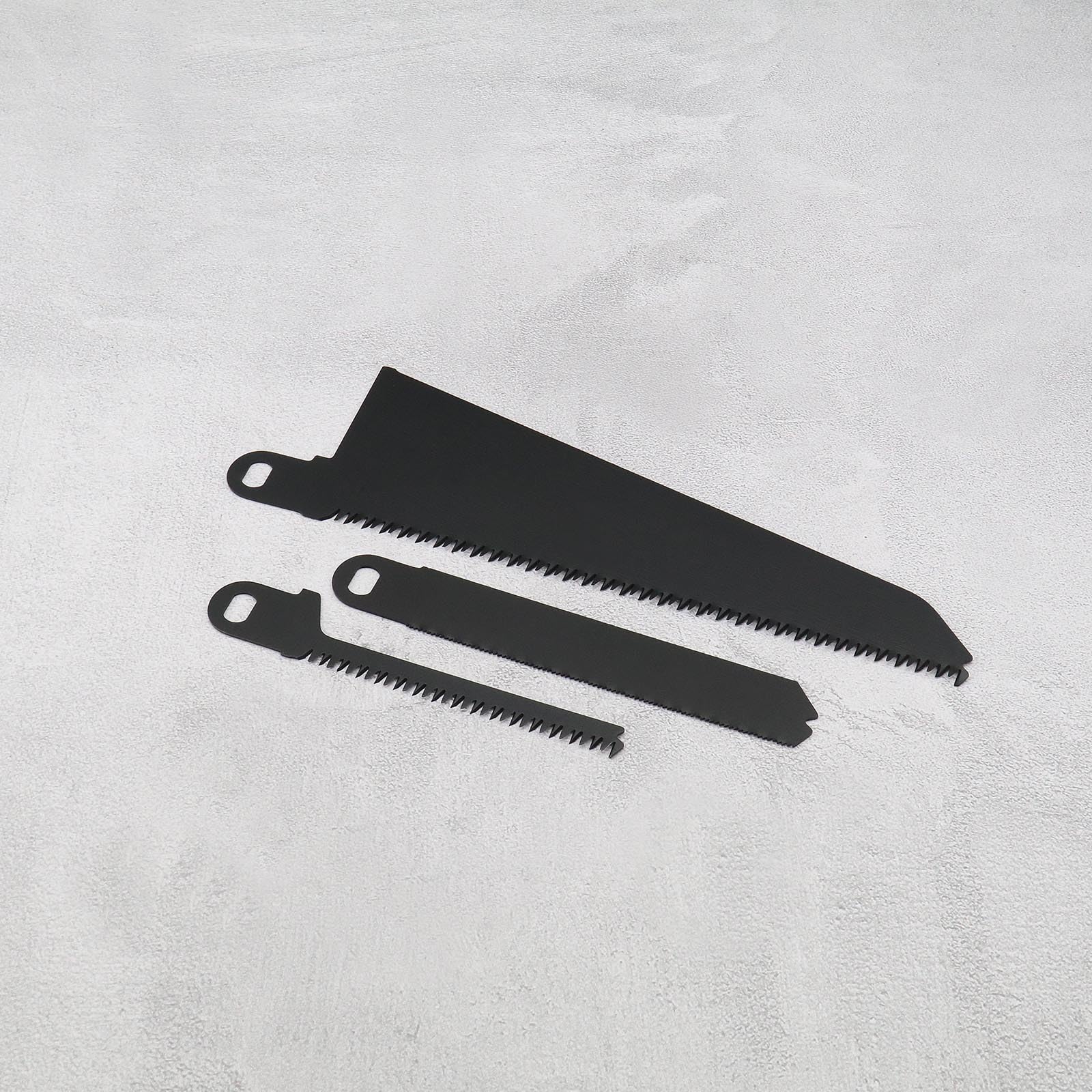 3pcs Lames de Scie Alternative Compatible avec Black & Decker Scorpion Modèles de Scie FKS890E KS890ECN KS890EK KS890GT KS880 Bois Métal Plastique Lame de Coupe