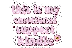 This is My Emotional Support Kindle Sticker