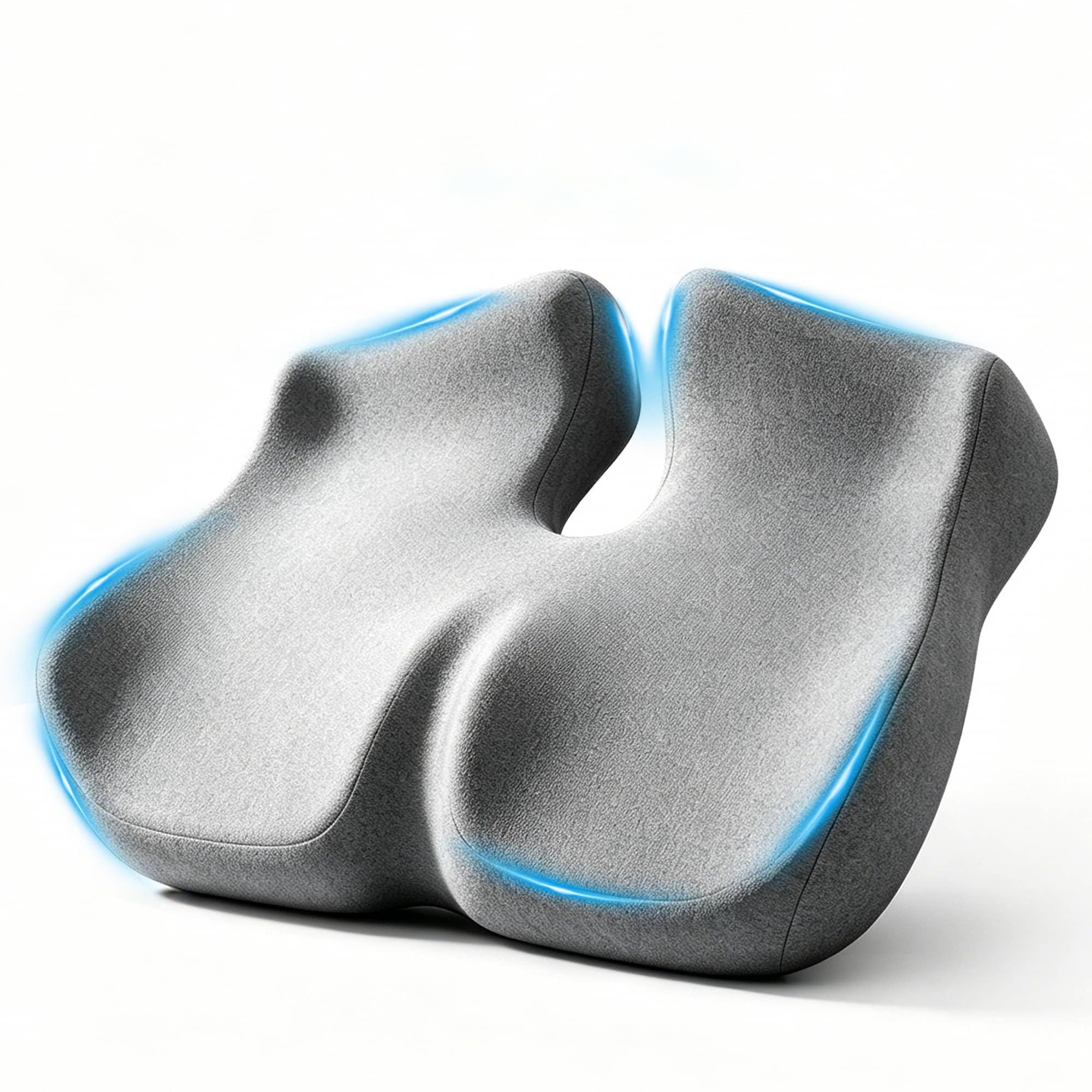 Extra Large Seat Cushion for Sciatica &amp; Tailbone Pain – Pressure Relief Coccyx Cushion for Office Chair, Car Seat, Wheelchair, and Long Sitting – Sciatica Pain Relief Pillow